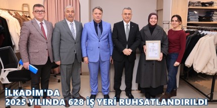 2026 Yılının İlk Ruhsatı Başkan İhsan Kurnaz’dan